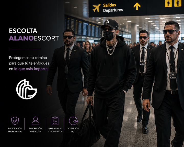 Escolta para artistas, ejecutivos y personas que requieren seguridad Alanoescort